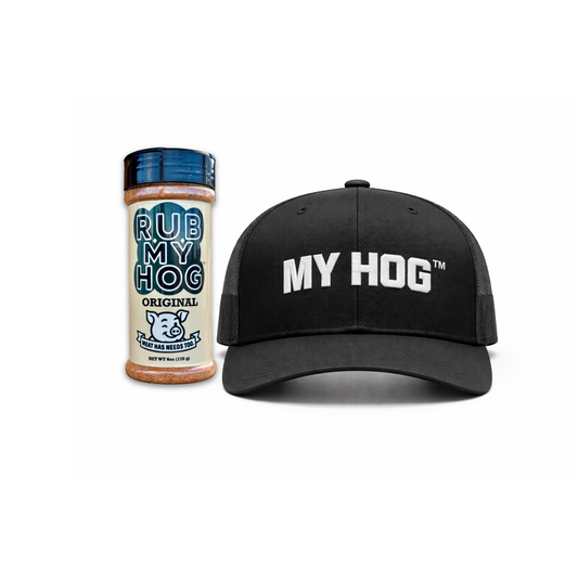 Rub My Hog™ + MY HOG™ Hat Bundle